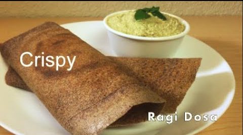 Finger Millet [Ragi] Dosa